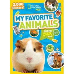 National Geographic Kids My Favourite Animals Sticker Book