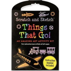 Things That Go Scratch & Sketch Kit