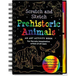 Scratch & Sketch Prehistoric Animals