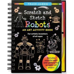 Scratch & Sketch Trace-Along Robots