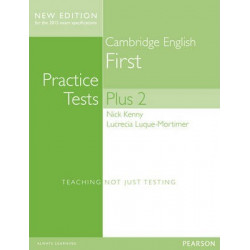 Cambridge First Volume 2 Practice Tests Plus New Edition Students' Book without Key