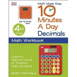 10 Minutes a Day: Decimals, Fourth Grade
