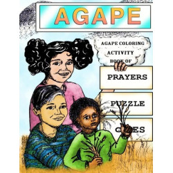 Agape Coloring Activity Book of Prayers Puzzle Games