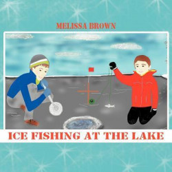 Ice Fishing at the Lake