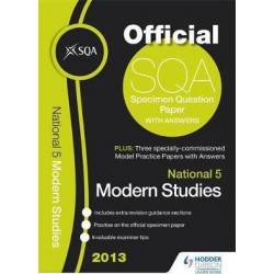 SQA Specimen Paper National 5 Modern Studies and Model Papers 2013