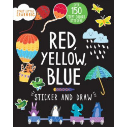 Red, Yellow, Blue Sticker and Draw