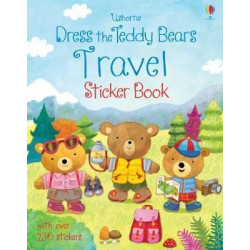 Dress the Teddy Bears Travel Sticker Book
