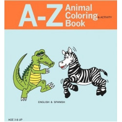A - Z Animal Coloring & Activity Book