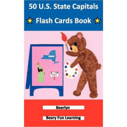50 U.S. State Capitals Flash Cards Book