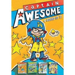 Captain Awesome 4-Books-In-1