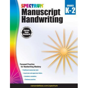 Spectrum Manuscript Handwriting, Grades K - 2