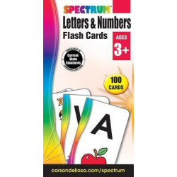 Letters & Numbers Flash Cards