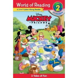 World of Reading Mickey and Friends 3-In-1 Listen-Along Reader (World of Reading Level 2)