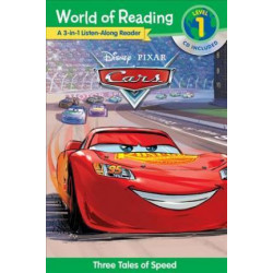 World of Reading Cars 3-In-1 Listen-Along Reader