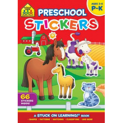 School Zone Preschool Stickers