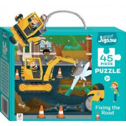 Junior Jigsaw Small: Fixing the Road