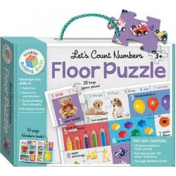 Let's Count Numbers Building Blocks Floor Puzzles