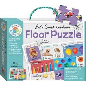 Let's Count Numbers Building Blocks Floor Puzzles