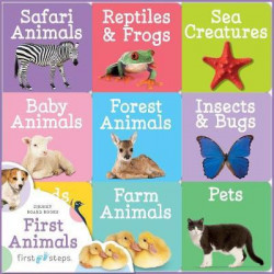 First Steps Chunky Board Books: Animals