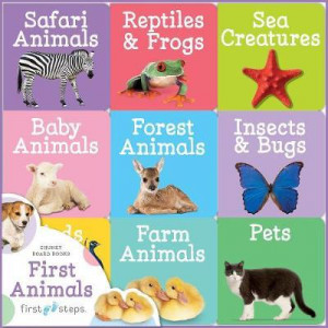 First Steps Chunky Board Books: Animals