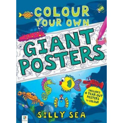 Colour your own Giant Posters: Silly Sea