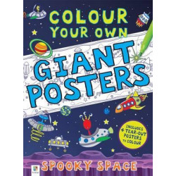 Colour your own Giant Posters: Spooky Space