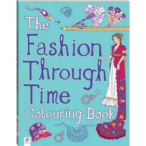 Through Time Colouring Book
