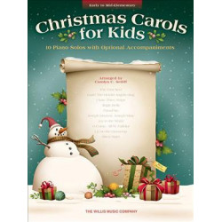 CHRISTMAS CAROLS FOR KIDS EARLY TO MID-ELEMENTARY LEVEL PIANO SOLO BK