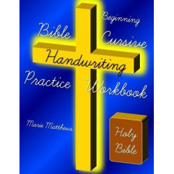 Beginning Bible Cursive Handwriting Practice Workbook