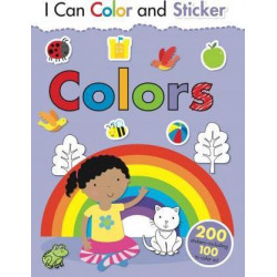 I Can Color and Sticker: Colors