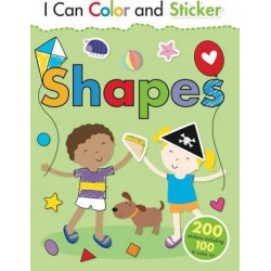 I Can Color and Sticker: Shapes