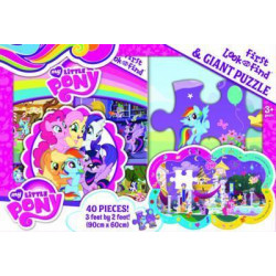 My First Look and Find and Shaped Puzzle - My Little Pony