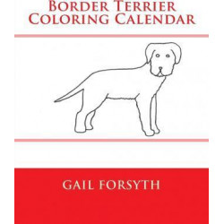 Border Terrier Coloring Calendar
