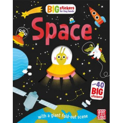 Big Stickers for Tiny Hands: Space
