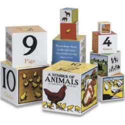 A Number of Animals Nesting Blocks