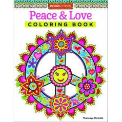Peace & Love Coloring Book