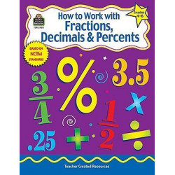 How to Work with Fractions, Decimals & Percents, Grades 4-6