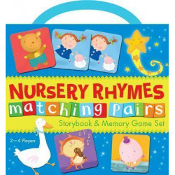 Nursery Rhyme Matching Pairs Book & Game Set