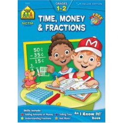 Time, Money & Fractions Grades 1-2