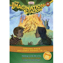 Imagination Station Books 3-Pack: Challenge on the Hill of Fire / Hunt for the Devil's Dragon / Danger on a Silent Night