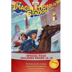 Imagination Station Books 3-Pack: The Redcoats Are Coming! / Captured on the High Seas / Surprise at Yorktown