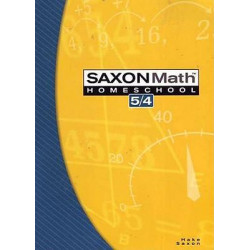 Saxon Math Homeschool 5/4