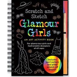 Scratch & Sketch Glamour Girls