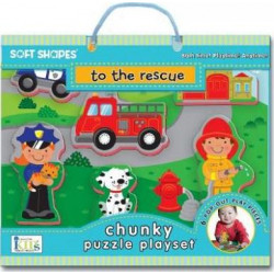 Soft Shapes to the Rescue Chunky Puzzle Playset
