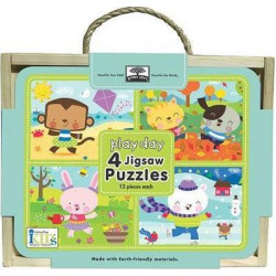 Green Start Jigsaw Puzzle Box