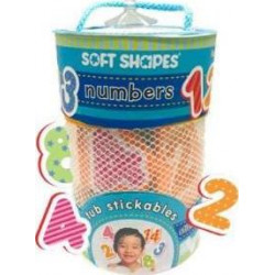 Soft Shapes Tub Stickables: Numbers