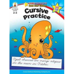 Cursive Practice, Grades 2 - 3