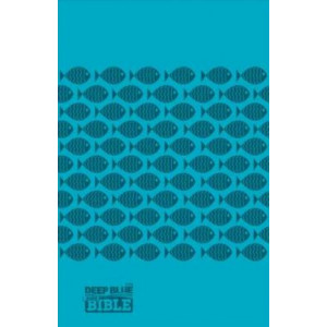 Ceb Deep Blue Kids Bible School of Fish Soft-Touch Hardcover
