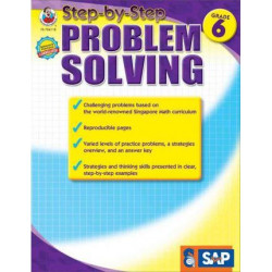 Step-By-Step Problem Solving, Grade 6