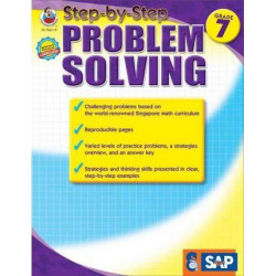 Math Step-By-Step Problem Solving, Grade 7